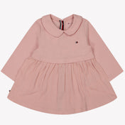 Tommy Hilfiger Baby Girls Dress Light Pink