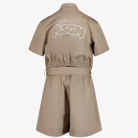 MSGM Kinder Jumpsuits Beige