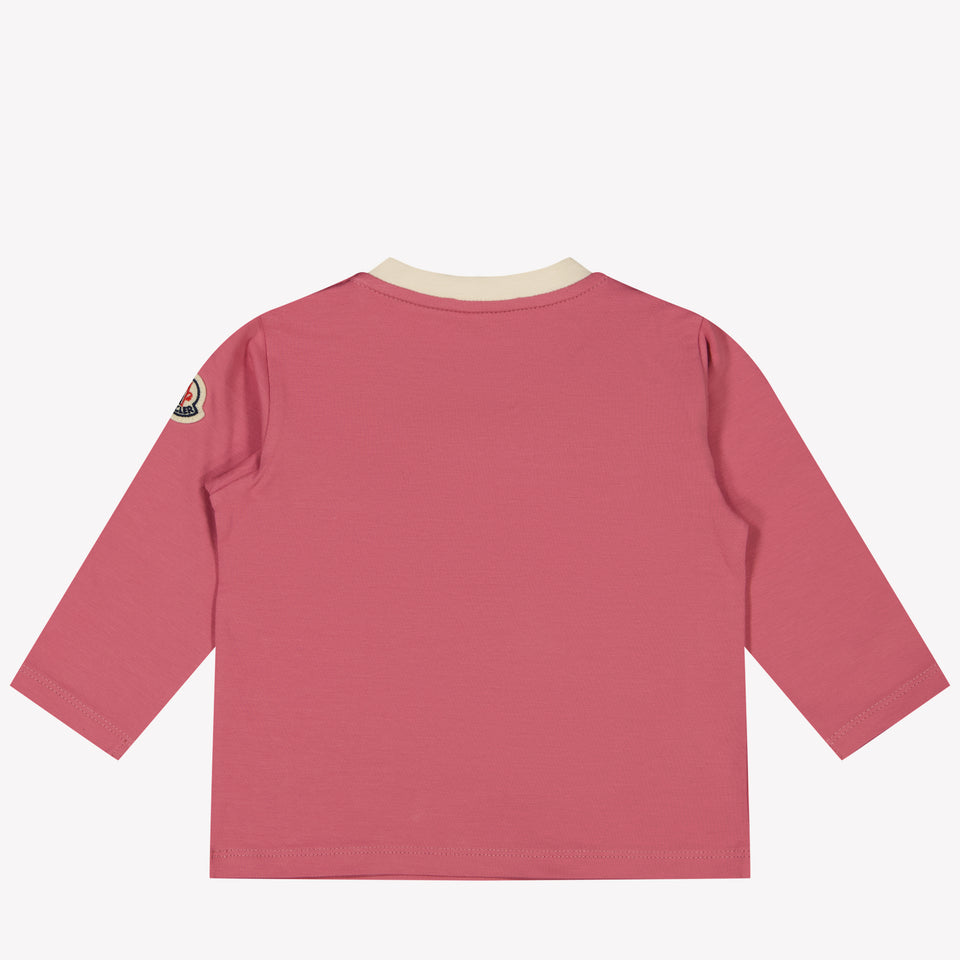 Moncler Baby Girls T-Shirt Fuchsia