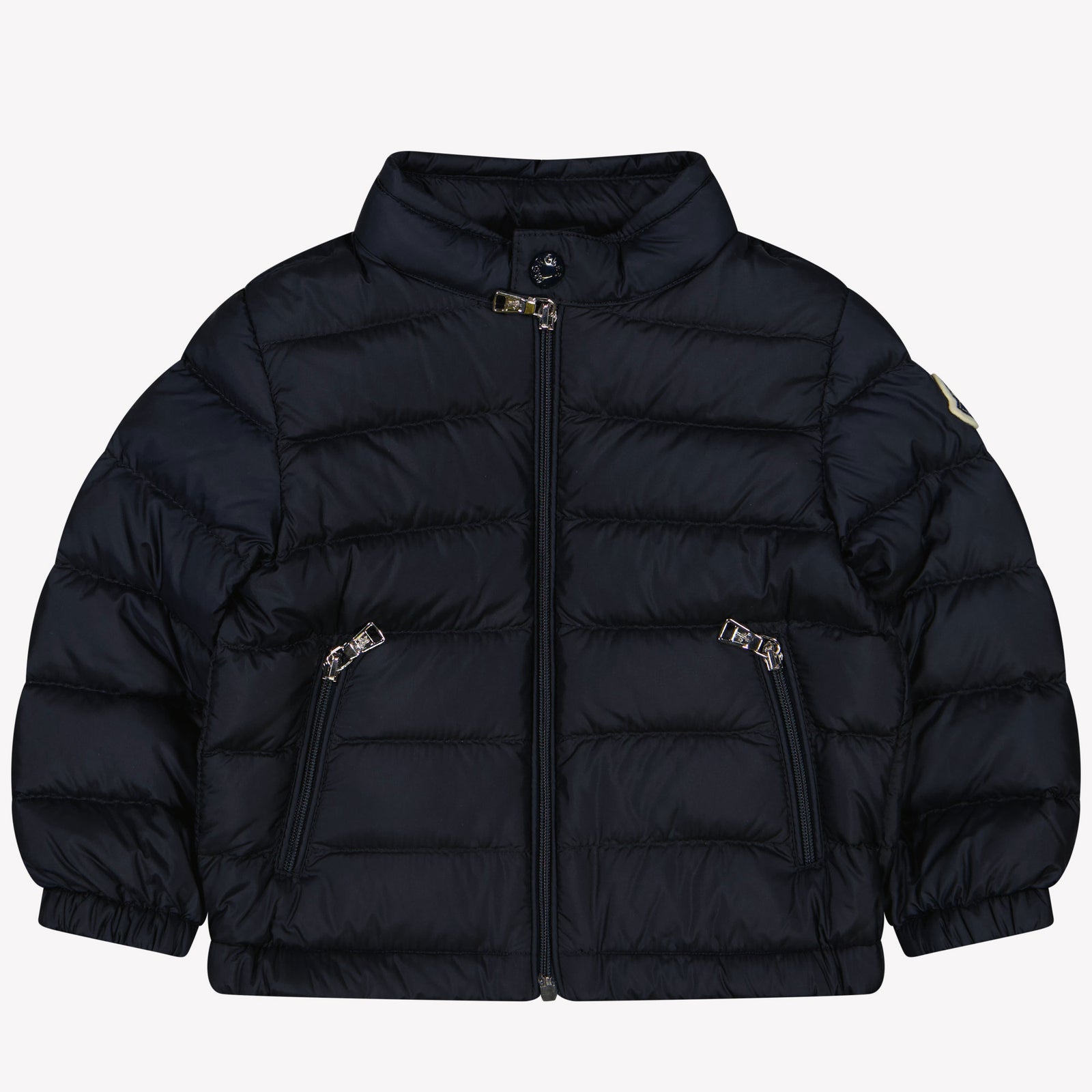 Moncler Acorus Baby Jongens Tussenjas In Navy