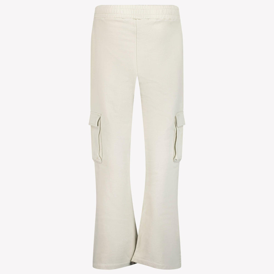 Off-White Kids Girls Trousers Light Gray