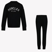 Moncler unisex jogging takım elbise siyah