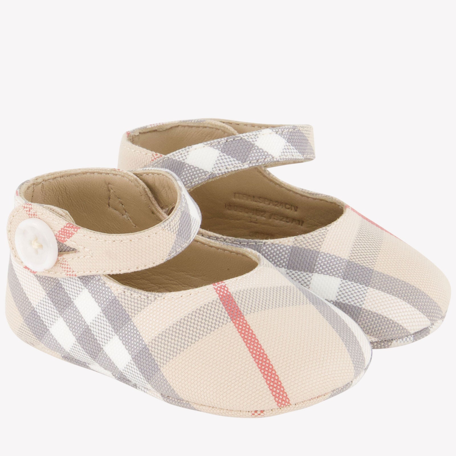 Burberry Taylor Baby Girls Shoes In Beige