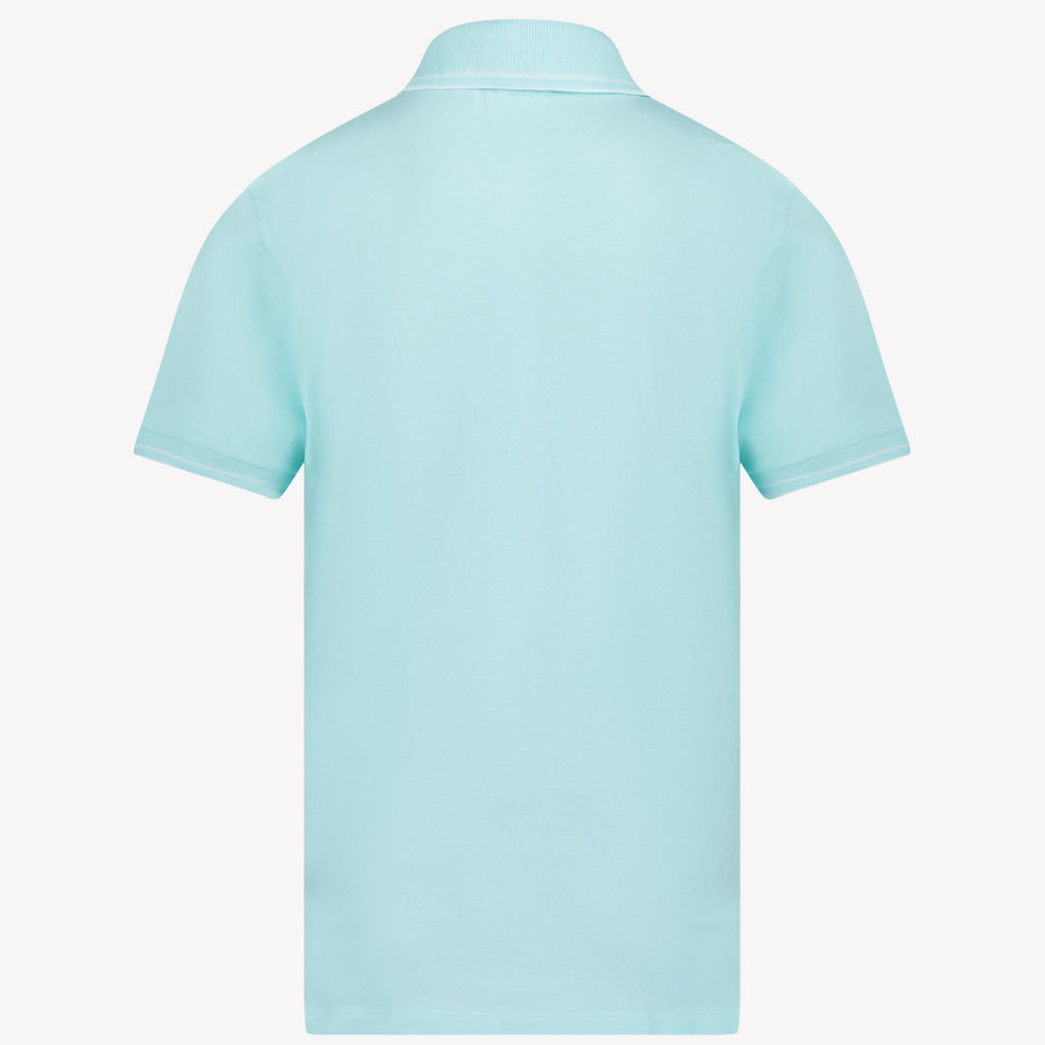 Stone Island Jongens Polo Turquoise