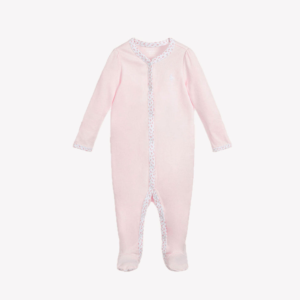 Ralph Lauren Baby Girls boxing suit in Light Pink