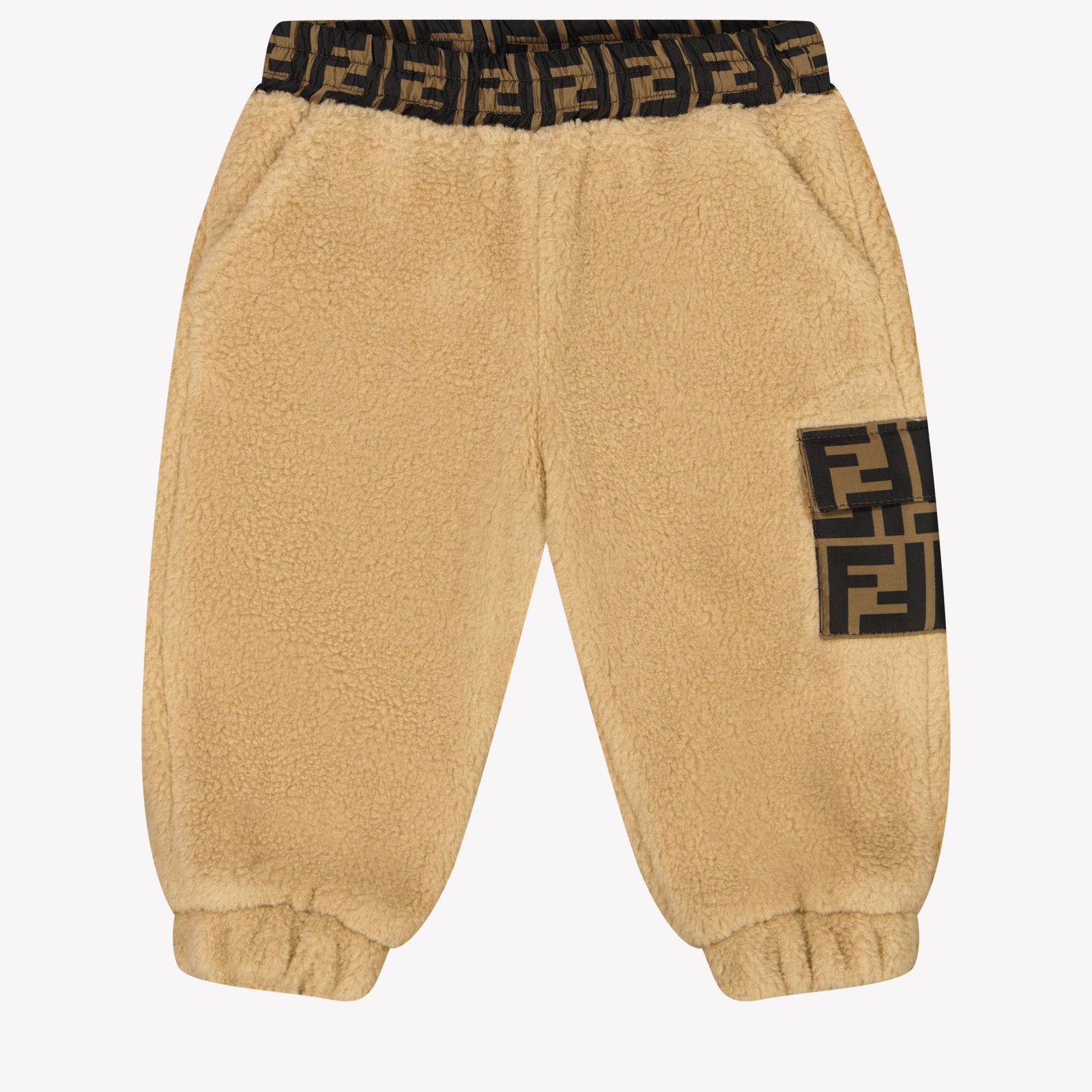 Fendi Baby Unisex Trousers Beige