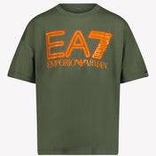 EA7 キッズ Tシャツ アーミー