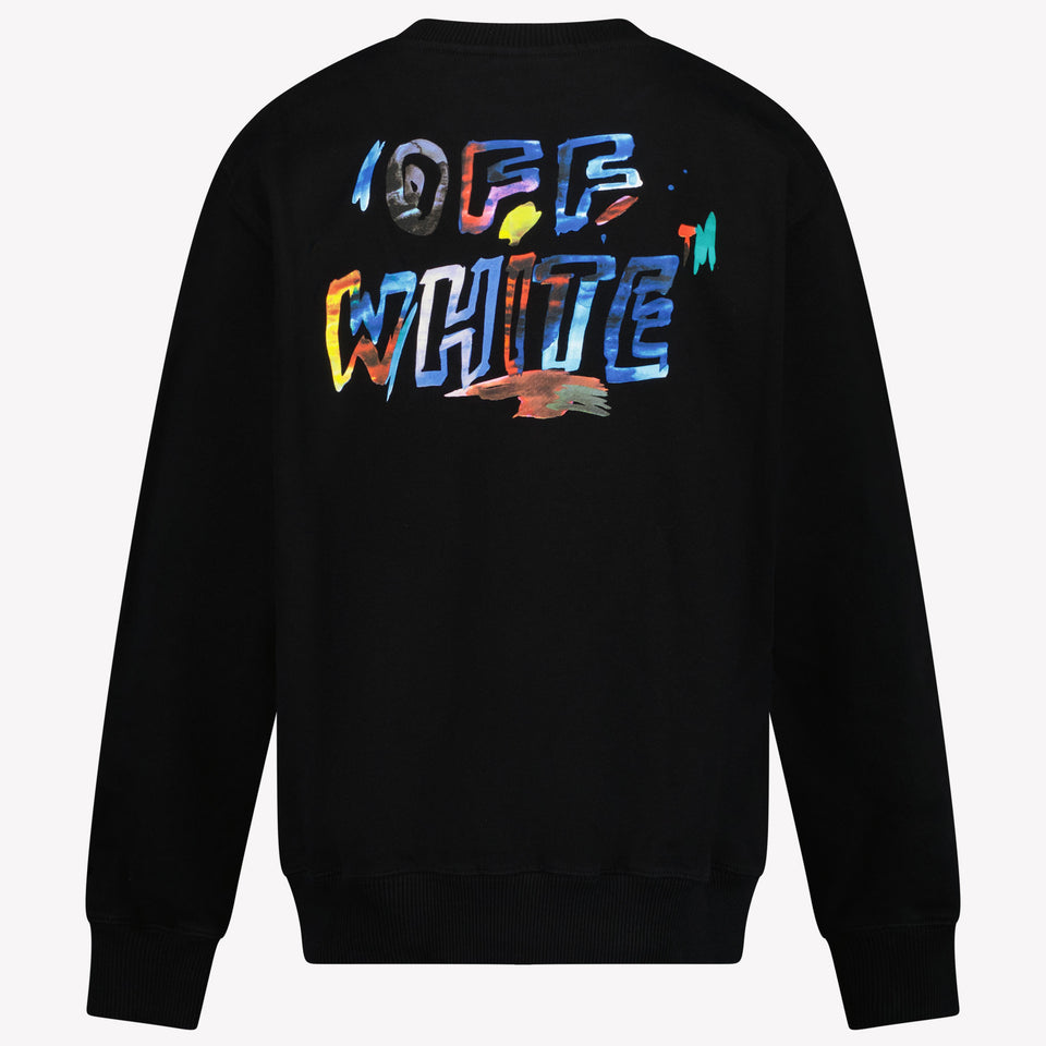 Off-White Kids Boys Sweater in Black