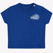 Off-White Baby Boys T-Shirt in Blue