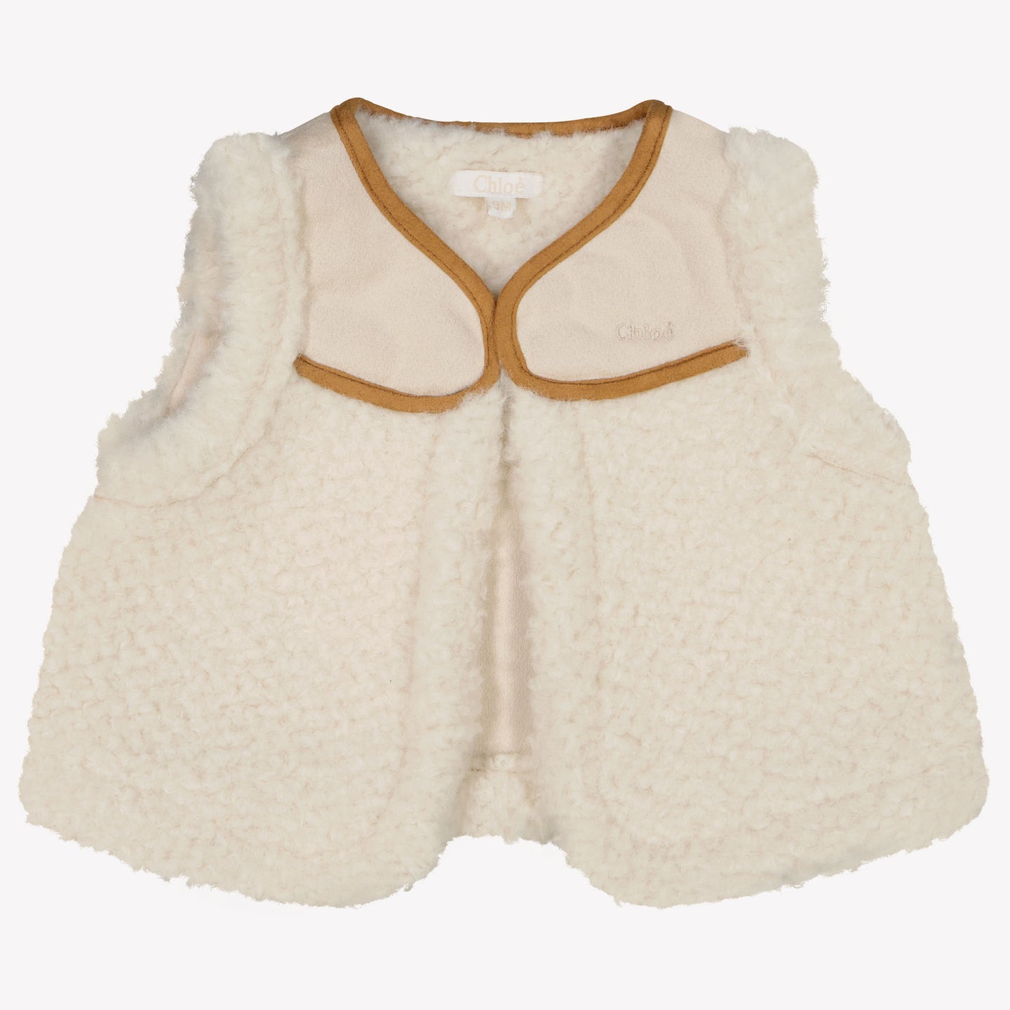 Chloé Baby Meisjes Gilets Off White