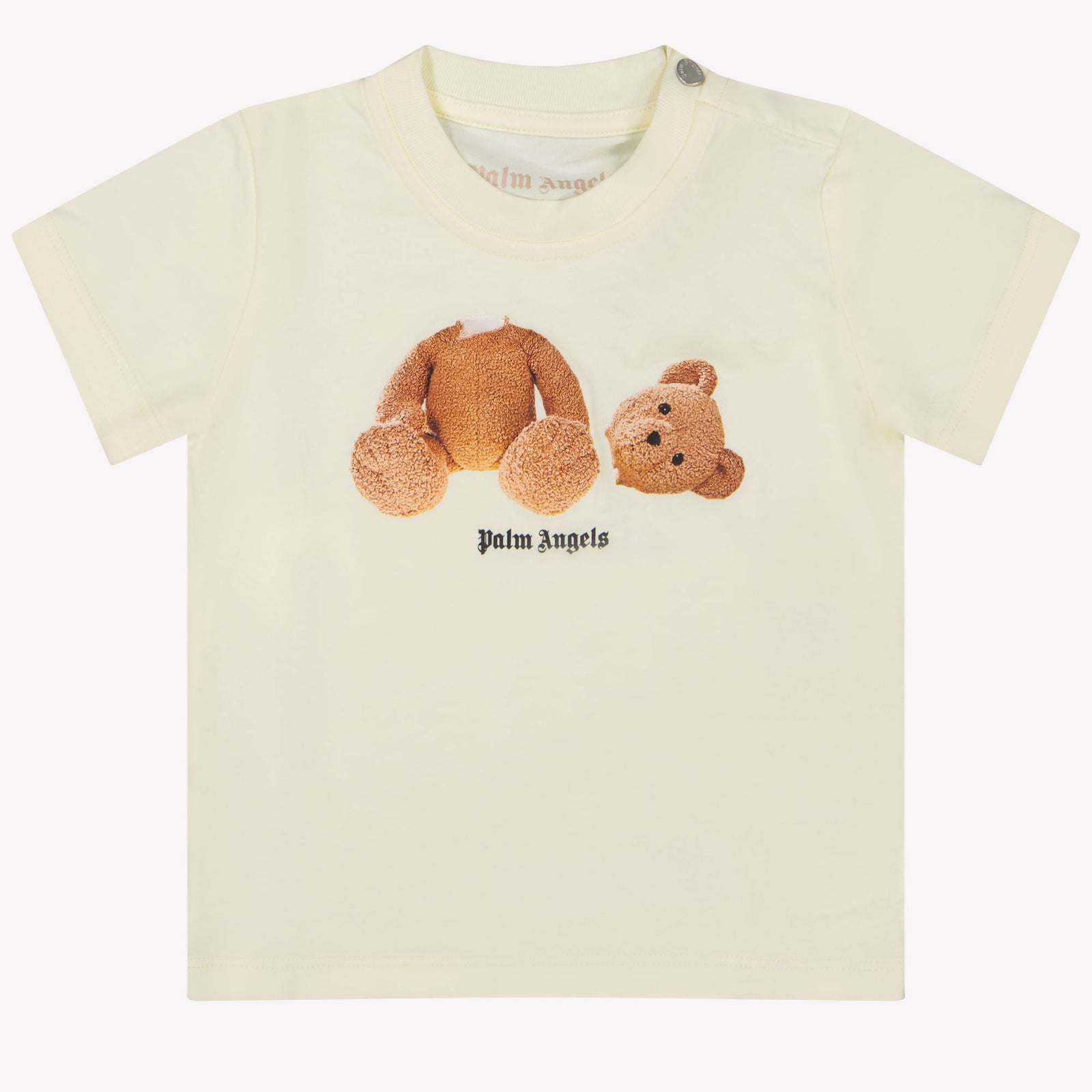 Palm Angels Baby Unisex T-Shirt in OffWhite