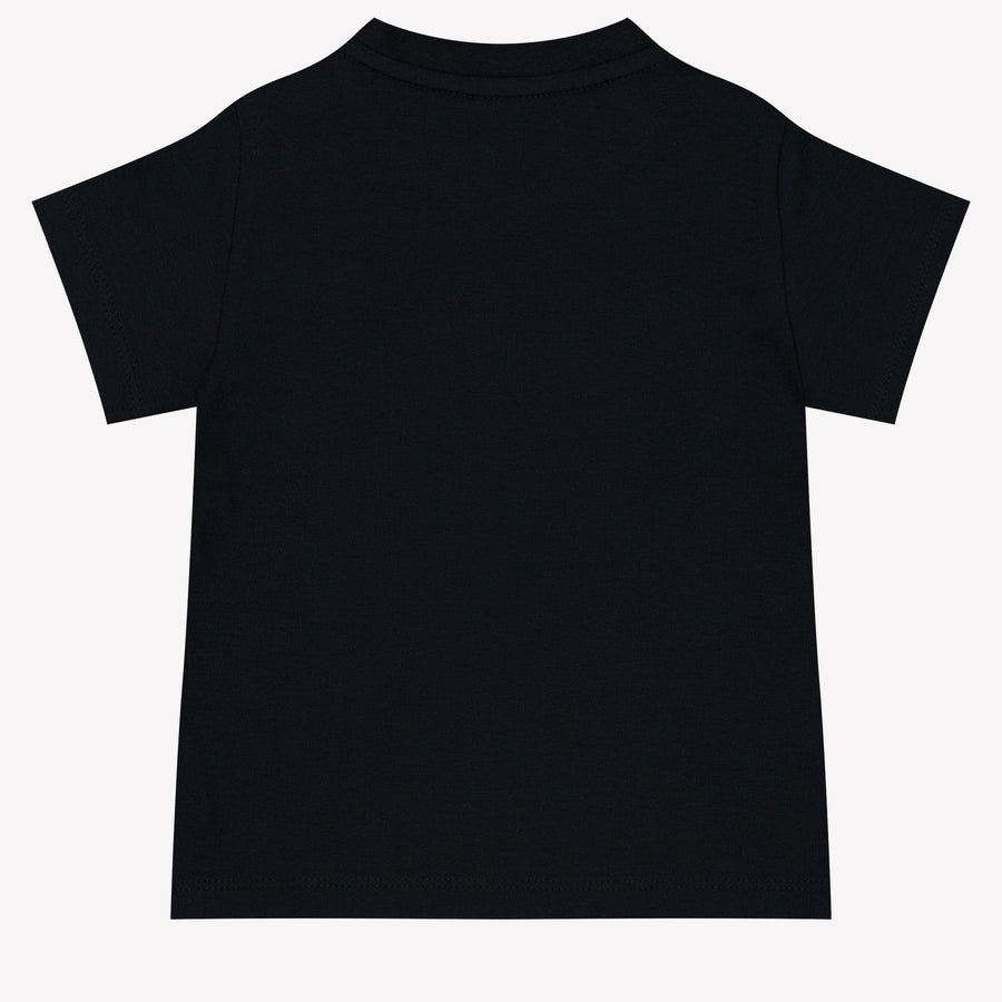 Moncler Baby Jongens T-Shirt In Navy