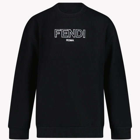 Fendi Unisex Sweater Black