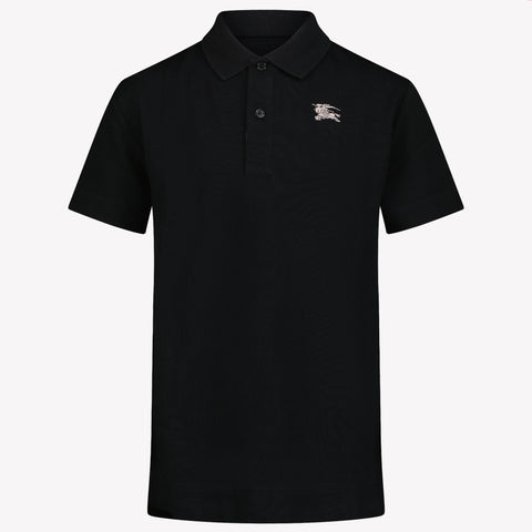 Burberry Johane children's boys polo Black