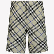 Burberry Boys Shorts Light Gray