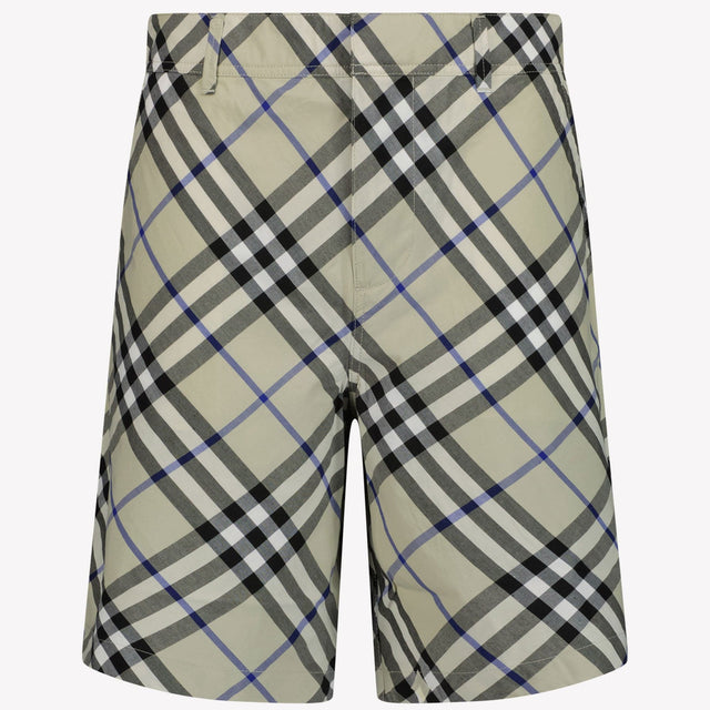 Burberry Jongens Shorts Licht Grijs 3Y