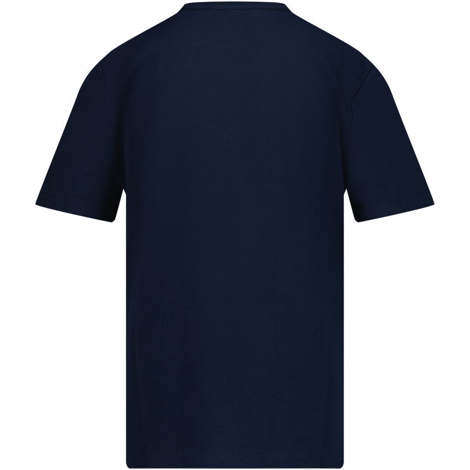 Boss Kinder Jongens T-Shirt Navy