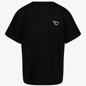 Armani Boys T-Shirt Siyah