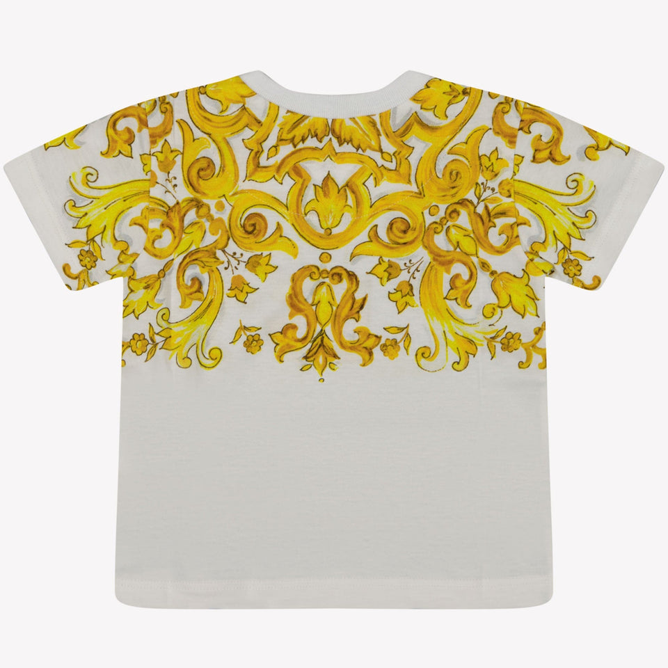 Dolce & Gabbana Baby Meisjes T-shirt Geel