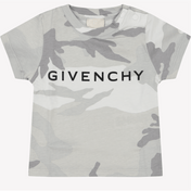 Givenchy Bebek Erkekler T-Shirt Gri