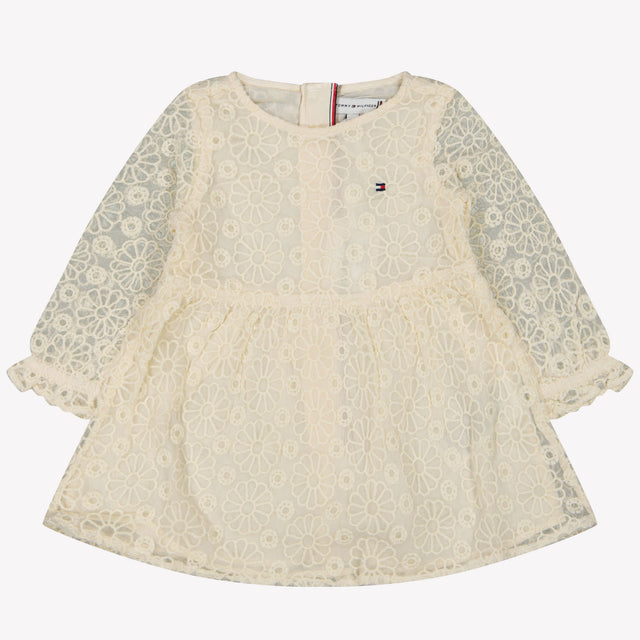 Tommy Hilfiger Baby Girls Dress OffWhite