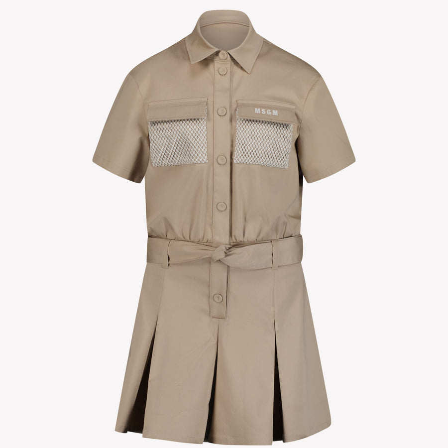 MSGM Kinder Jumpsuits Beige 4Y