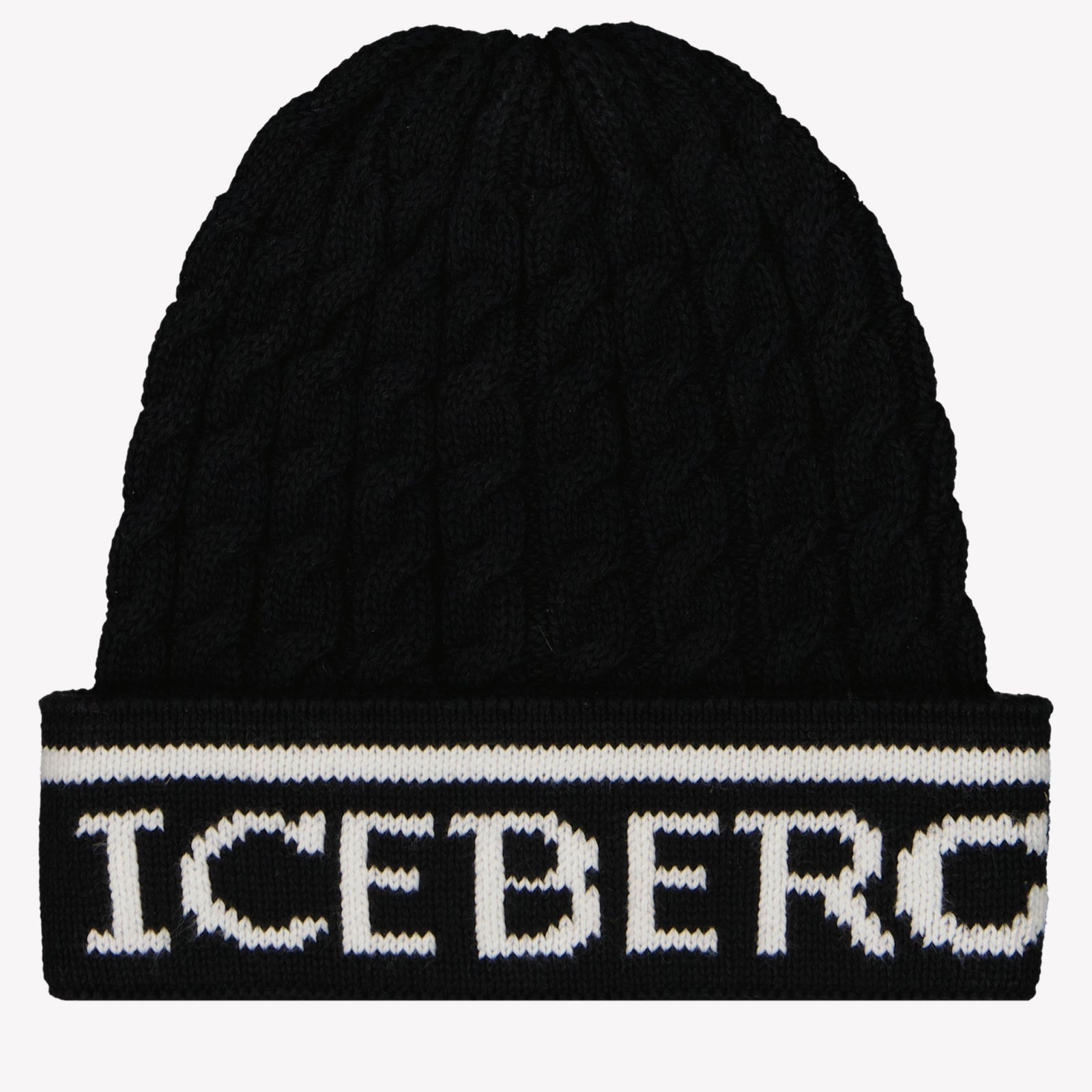 Iceberg Baby boys hat Black