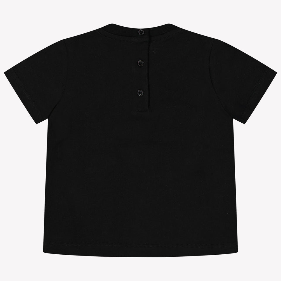 Balmain Baby Boys T-shirt Black