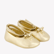 Dolce & Gabbana 女の赤ちゃんの靴の金