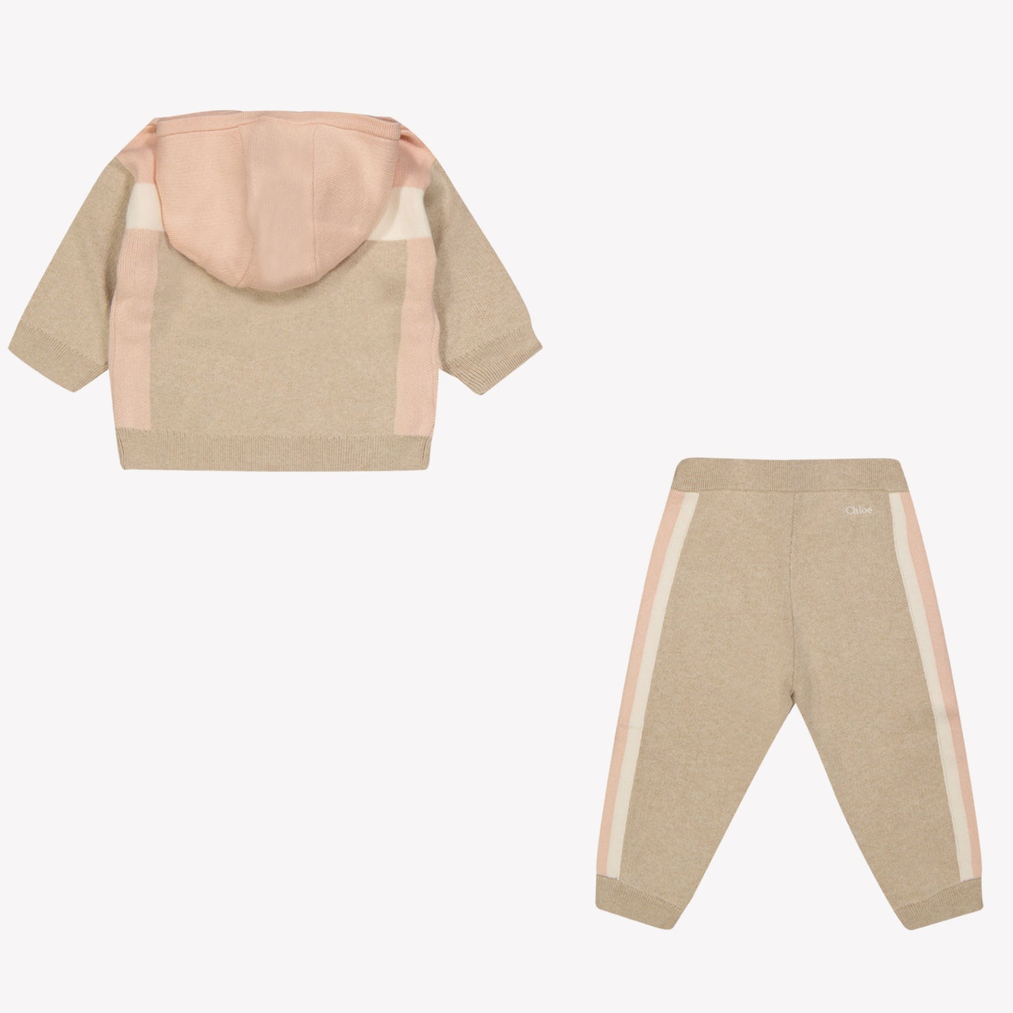 Chloé baby girls jogging suit Beige