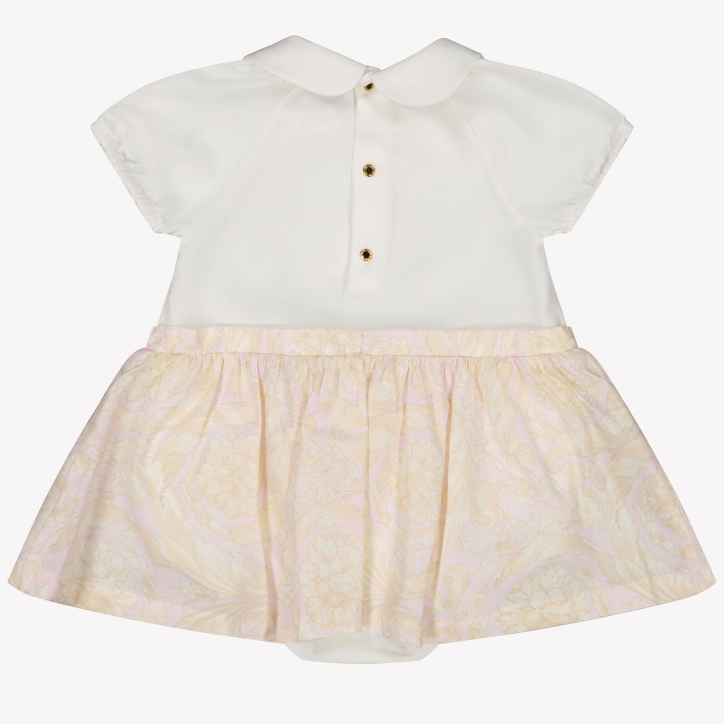 Versace Baby Girls Dress In Light Pink