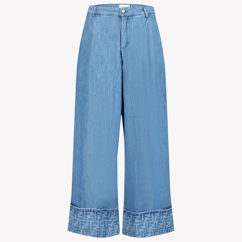 Fendi Kids girls Jeans In Jeans