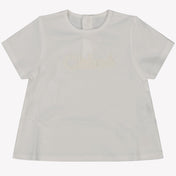 Chloe Baby Girls T-shirt OffWhite