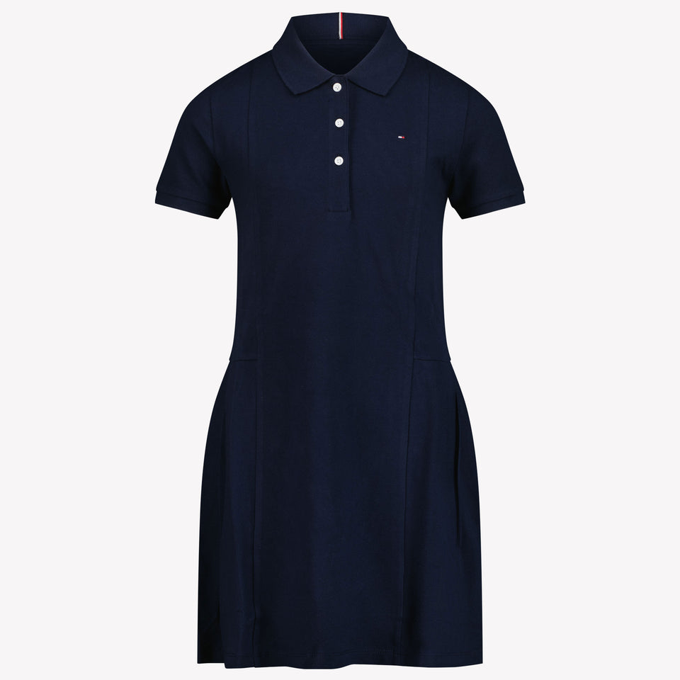 Tommy Hilfiger Kids Girls Dress Navy