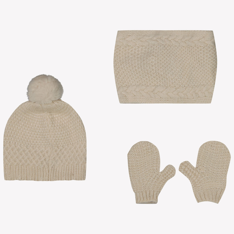 Mayoral Baby girls hat OffWhite