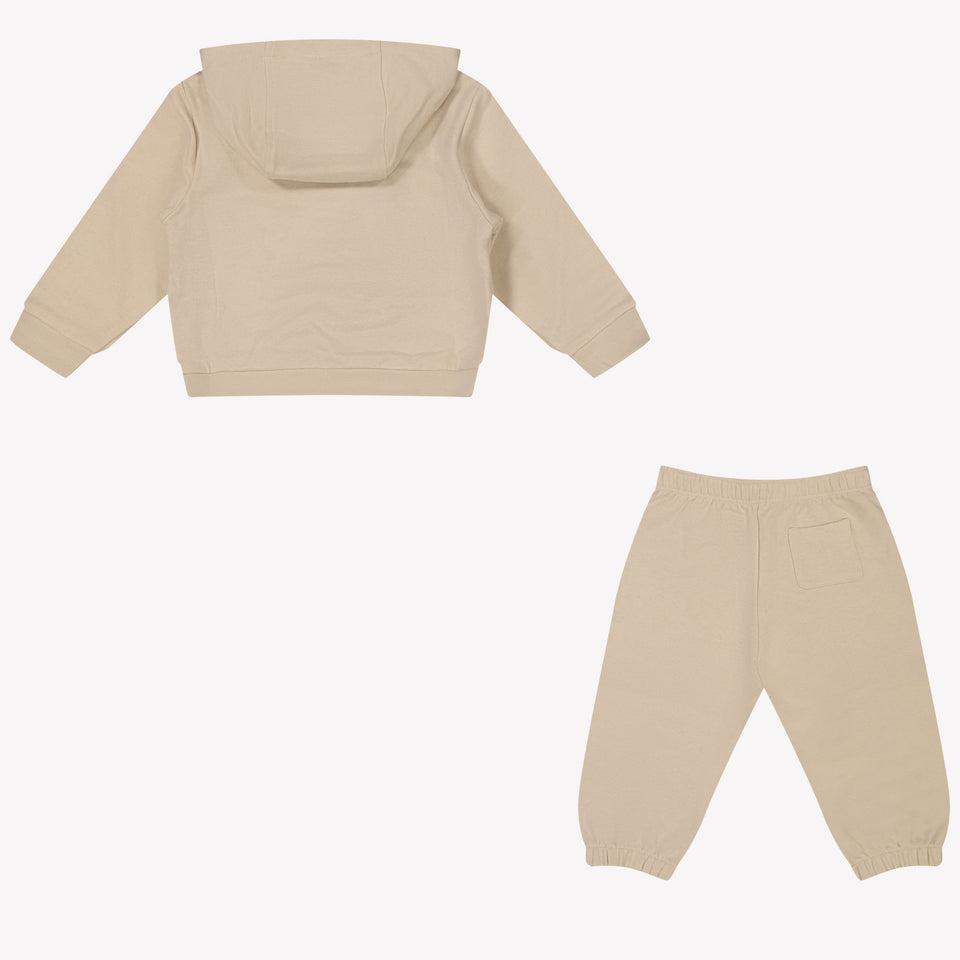 Versace Baby Boys Tracksuit In Beige