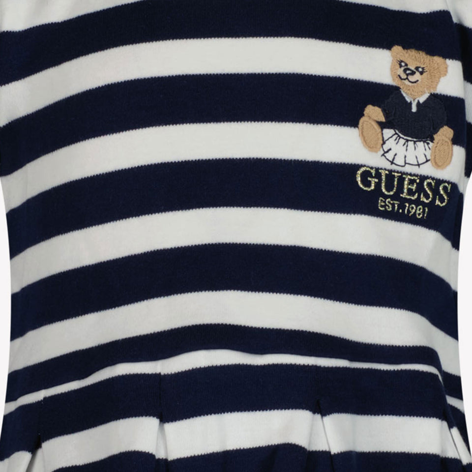 Guess Kids Girls Dress Navy