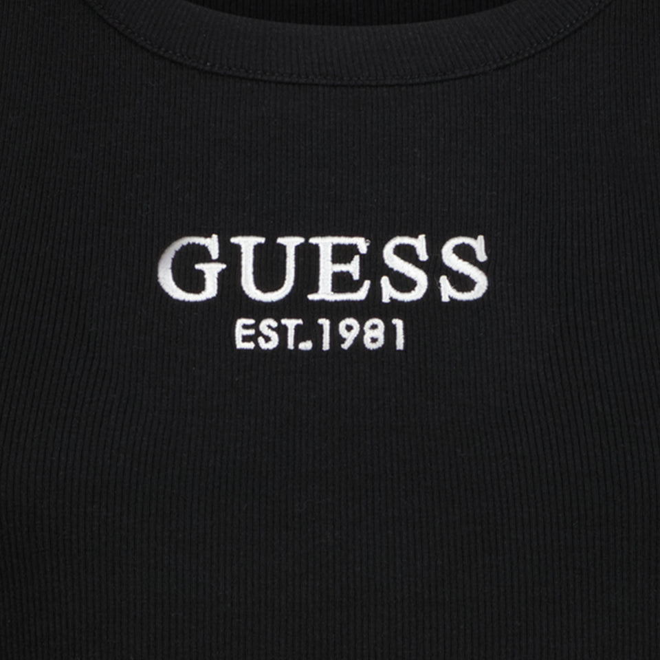 Guess Girls T-shirt Black