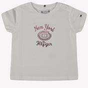 Tommy Hilfiger Baby Girls T-shirt White