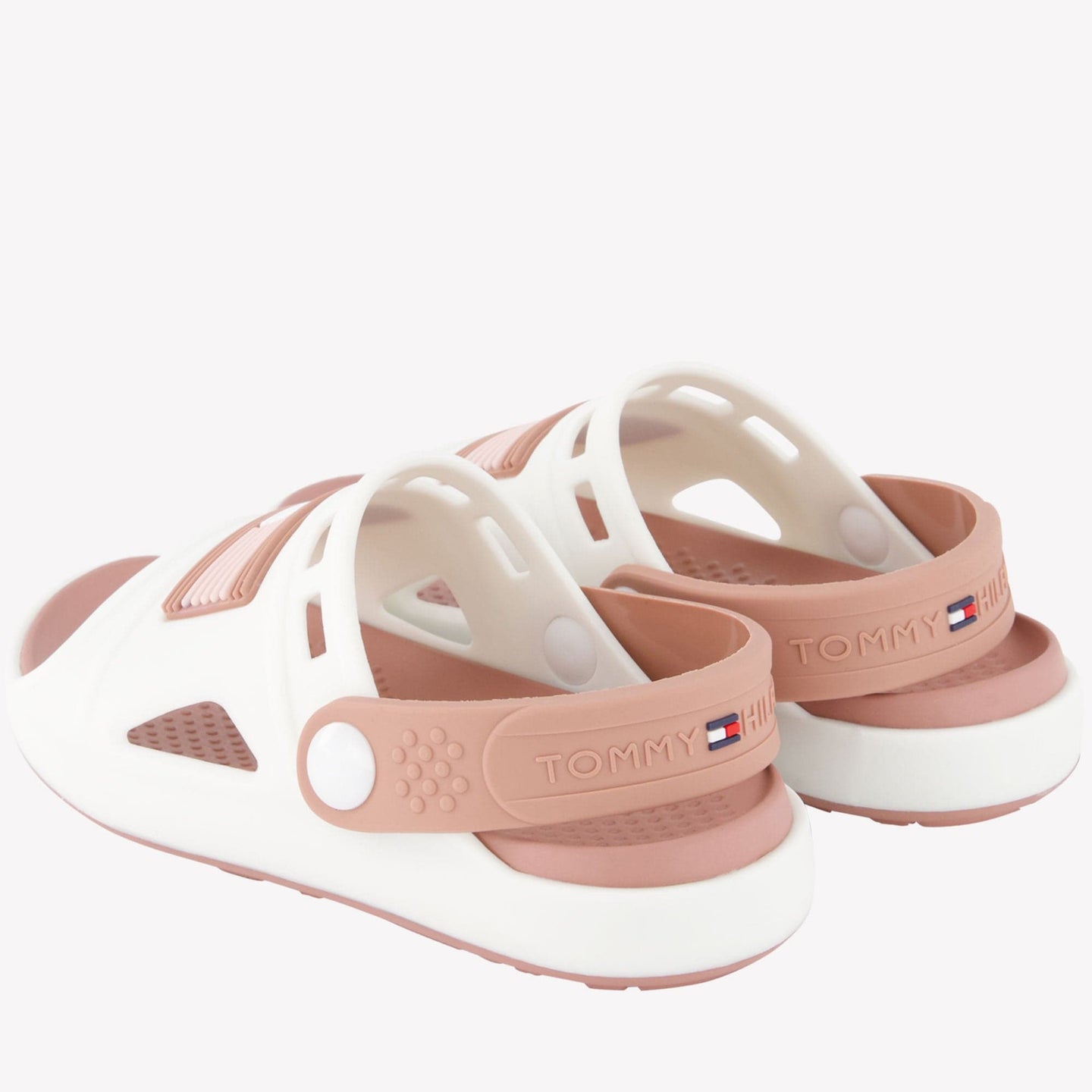 Tommy Hilfiger Kinder Meisjes Slippers Wit 22