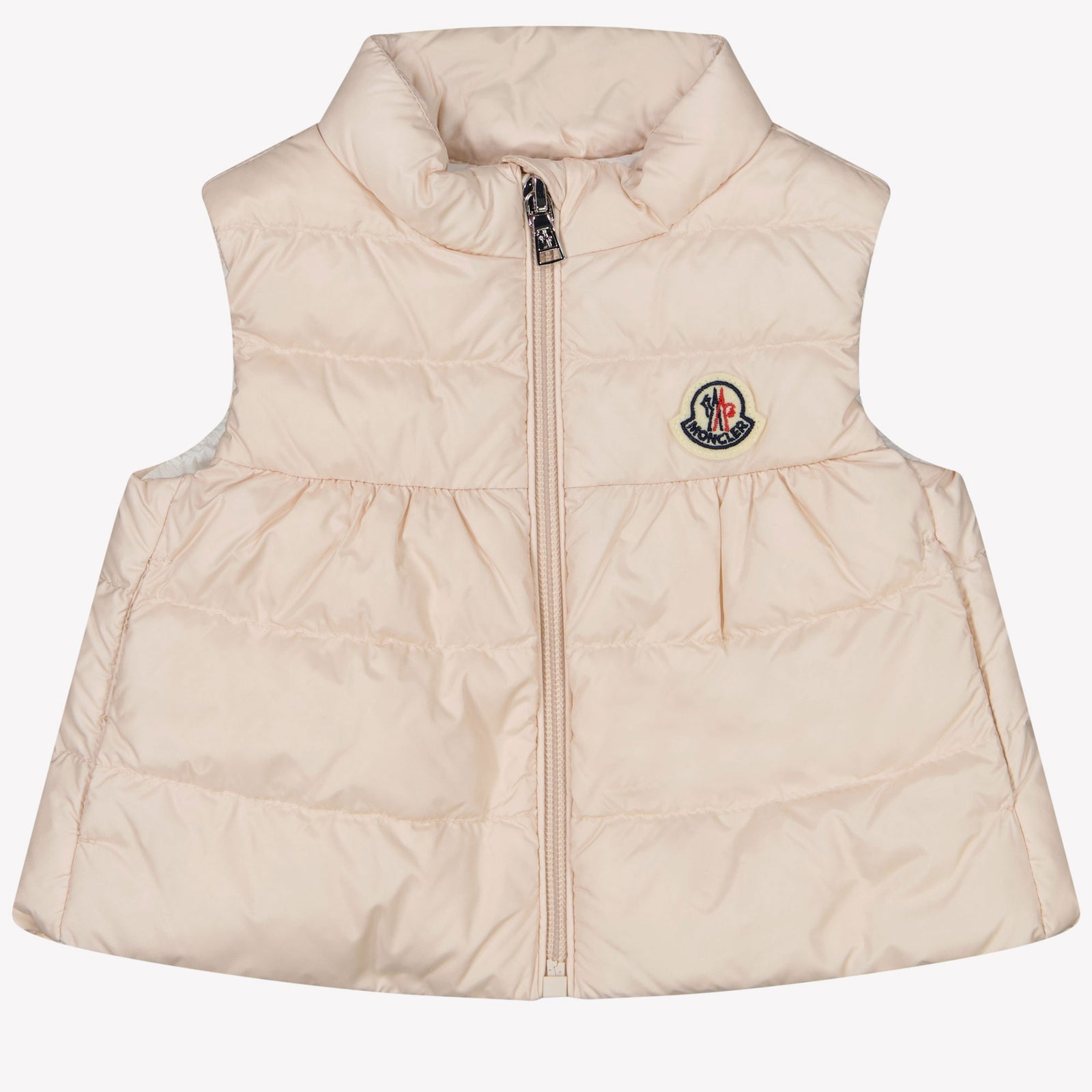 Moncler Hiva Baby Girls Bodywarmer in Light Pink