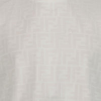 Fendi Kinder Unisex T-Shirt In Wit