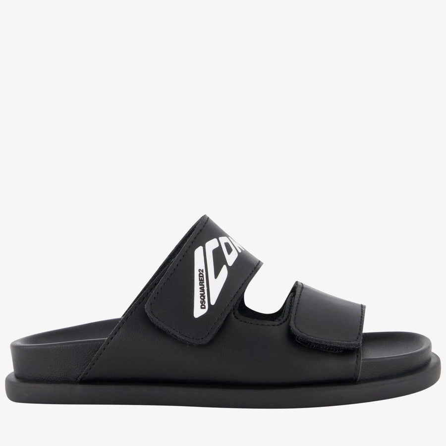 Dsquared2 Unisex Flipflops  Black