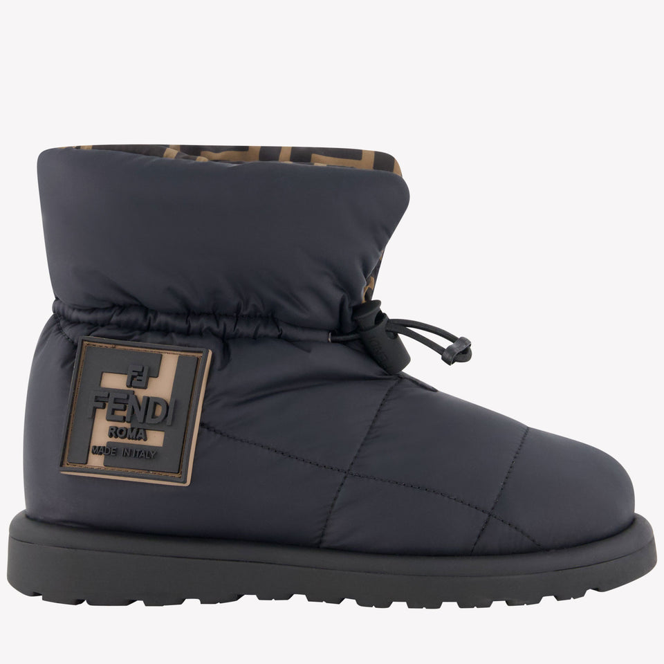 Fendi Unisex snow boots Black