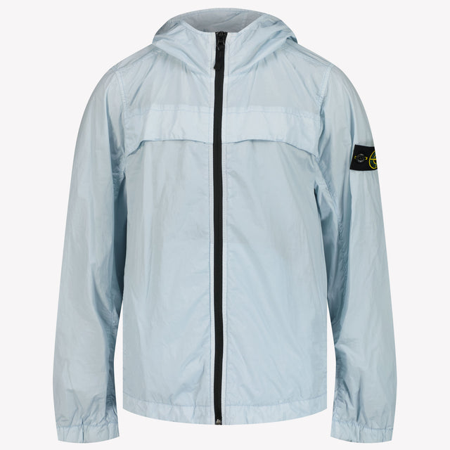 Stone Island Kids Boys Summerjacket in Light Blue