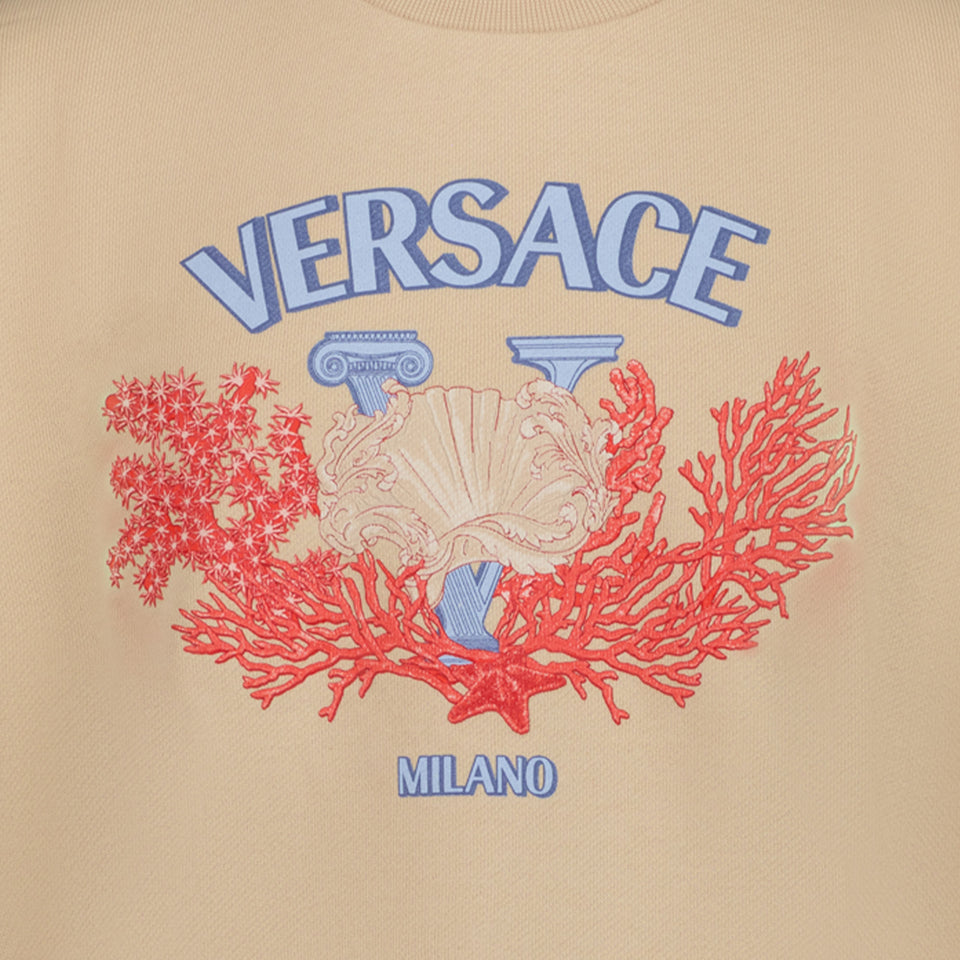 Versace Boys sweater Beige