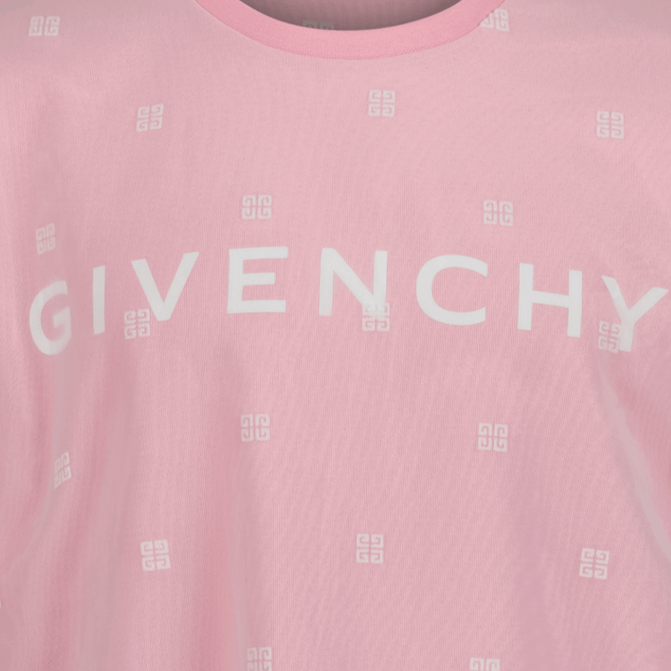 Givenchy Kinder Meisjes T-Shirt Roze