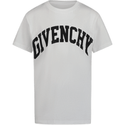 Givenchy Çocuk Boys T-Shirt Beyaz