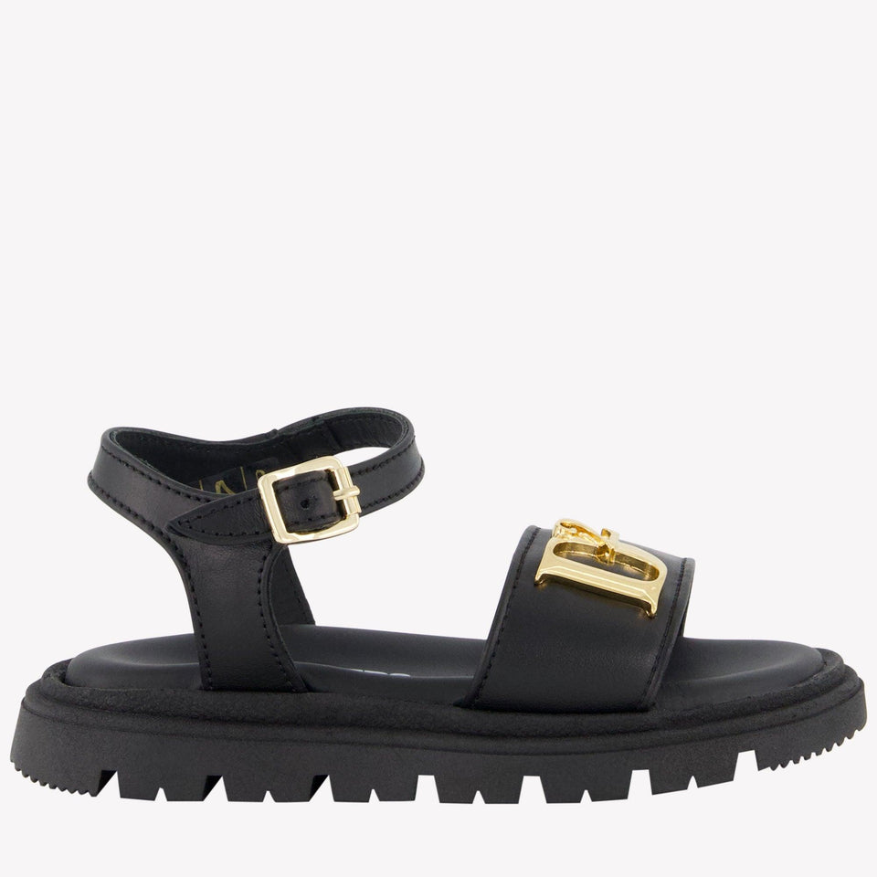 Dsquared2 Meisjes Sandalen In Zwart