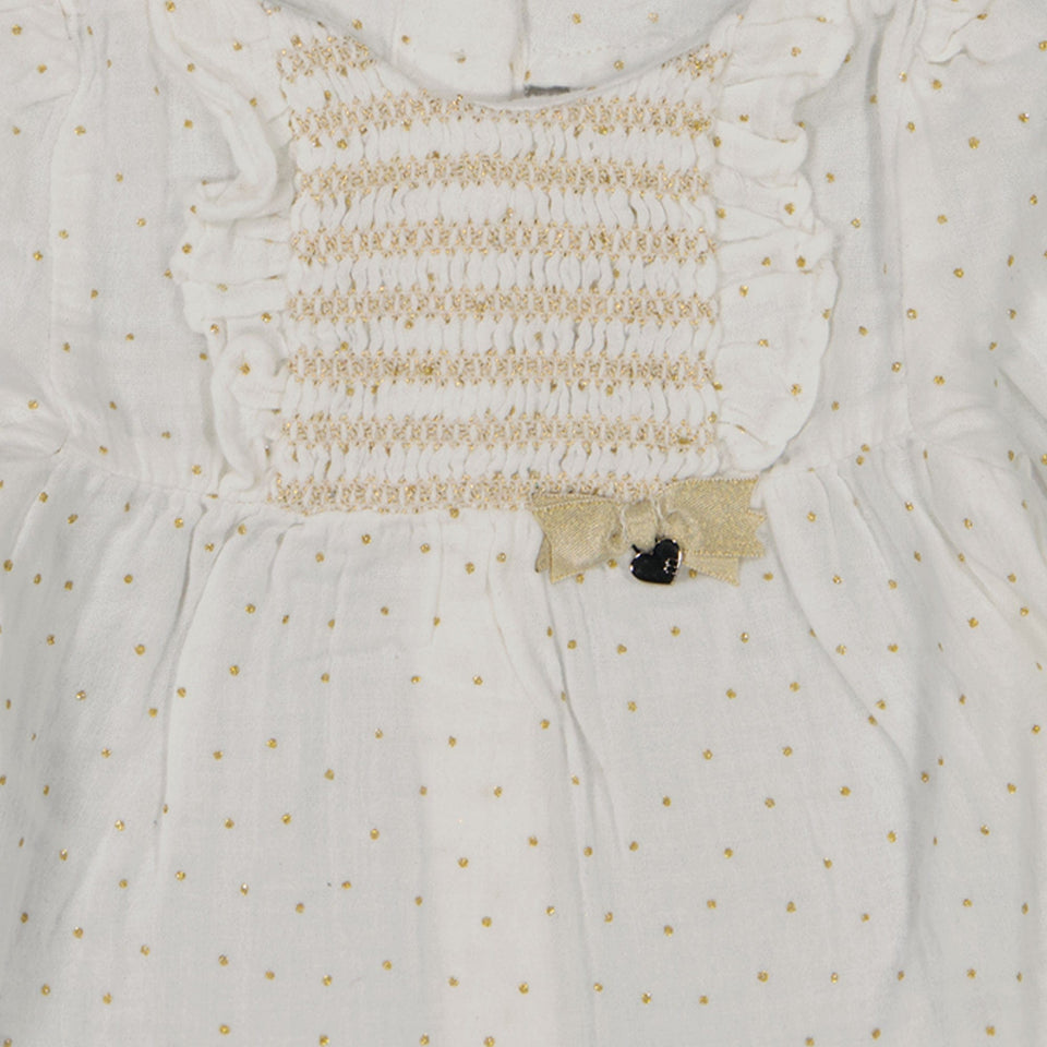 Mayoral Baby Meisjes Blouse Off White